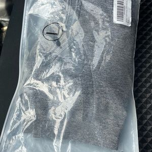 Sexy sports bra set gray